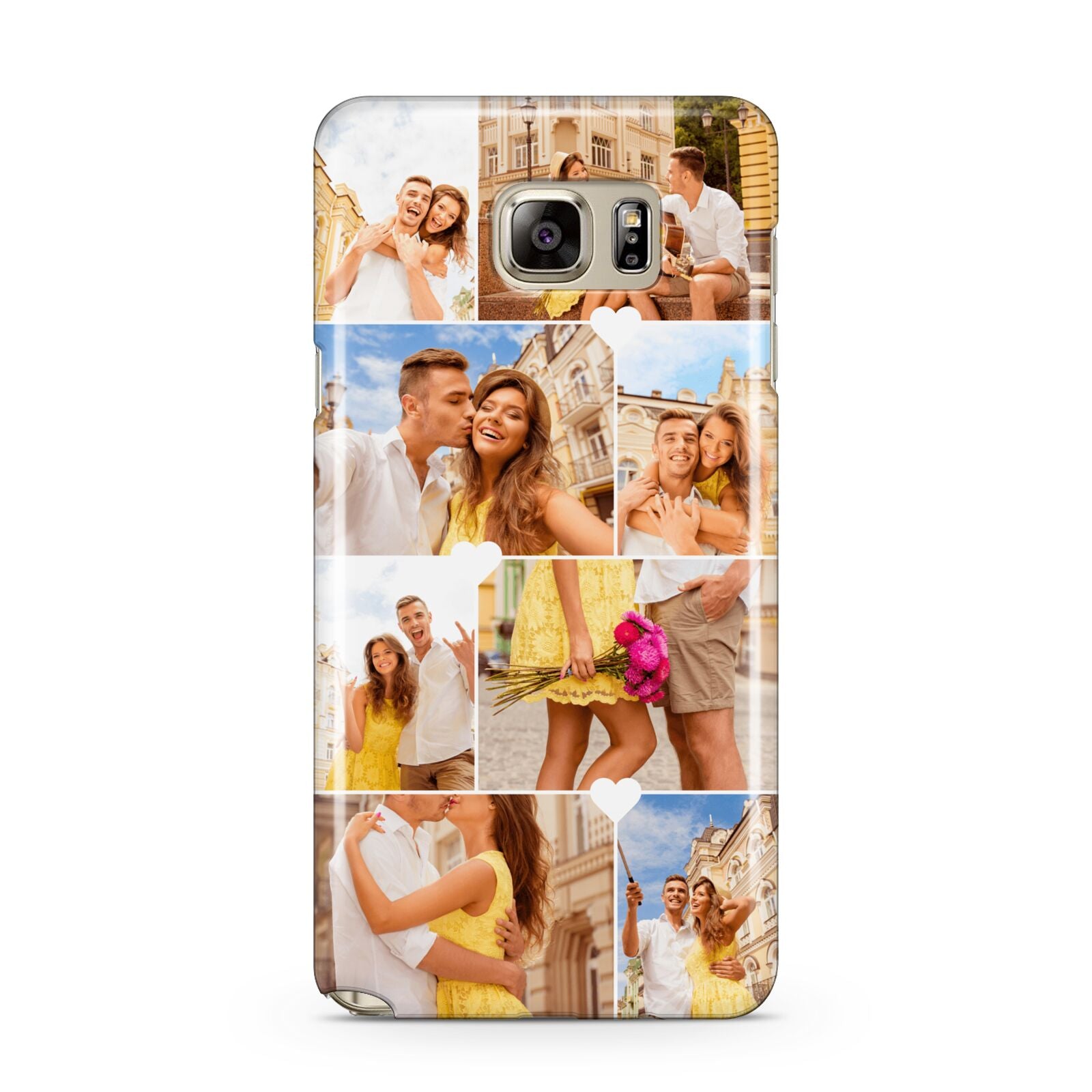 Photo Collage Heart Samsung Galaxy Note 5 Case