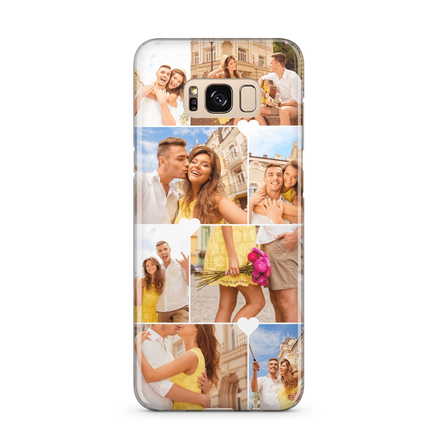 Photo Collage Heart Samsung Galaxy S8 Plus Case