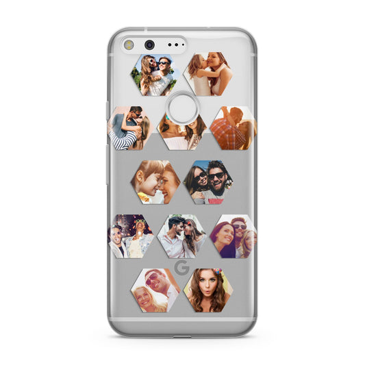 Photo Collage Hexagon Google Pixel Case