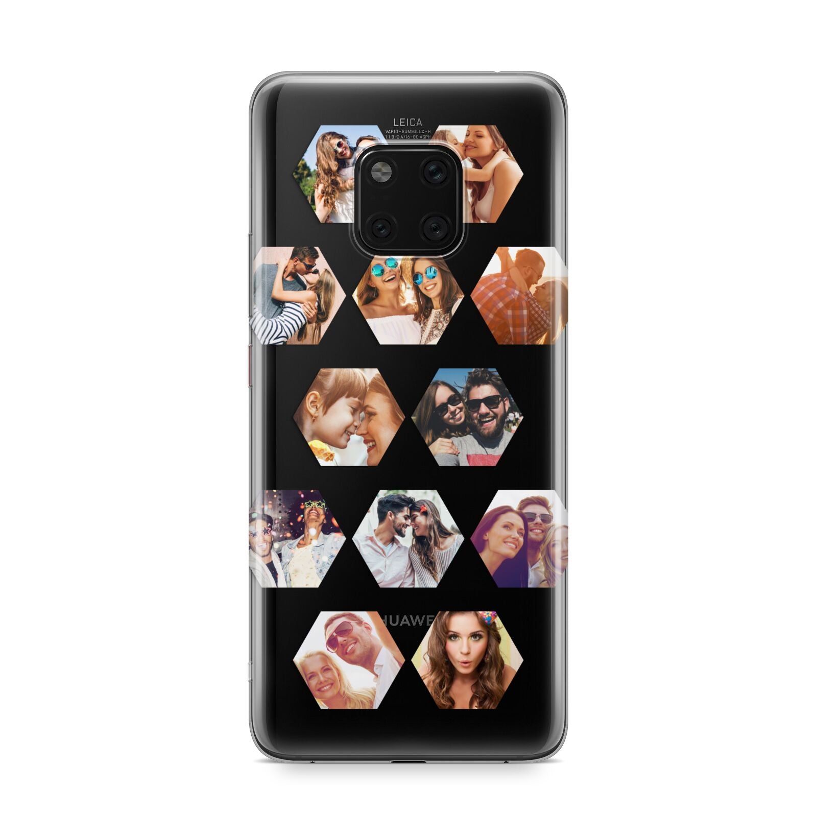 Photo Collage Hexagon Huawei Mate 20 Pro Phone Case