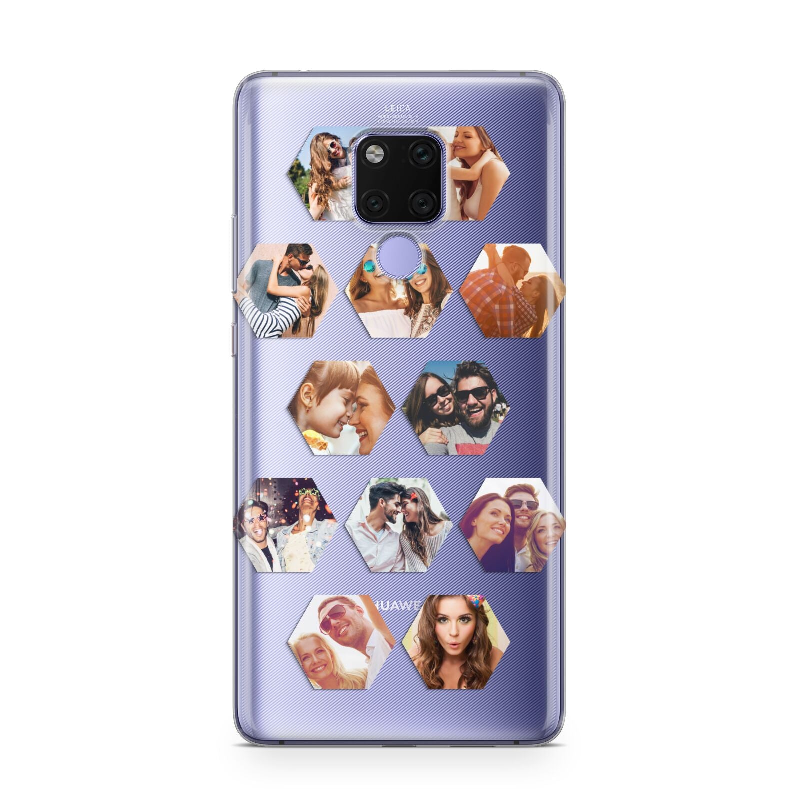 Photo Collage Hexagon Huawei Mate 20X Phone Case