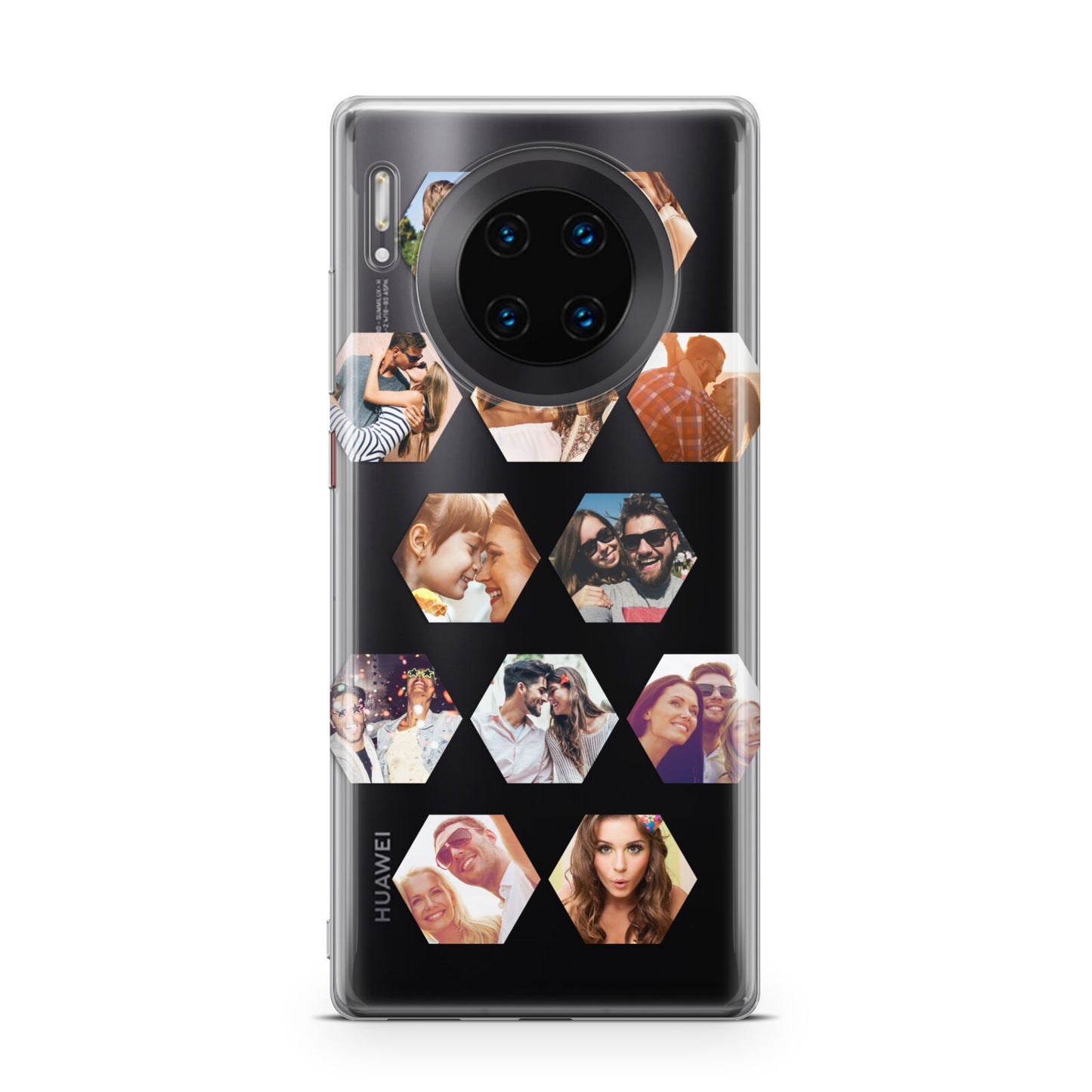 Photo Collage Hexagon Huawei Mate 30 Pro Phone Case