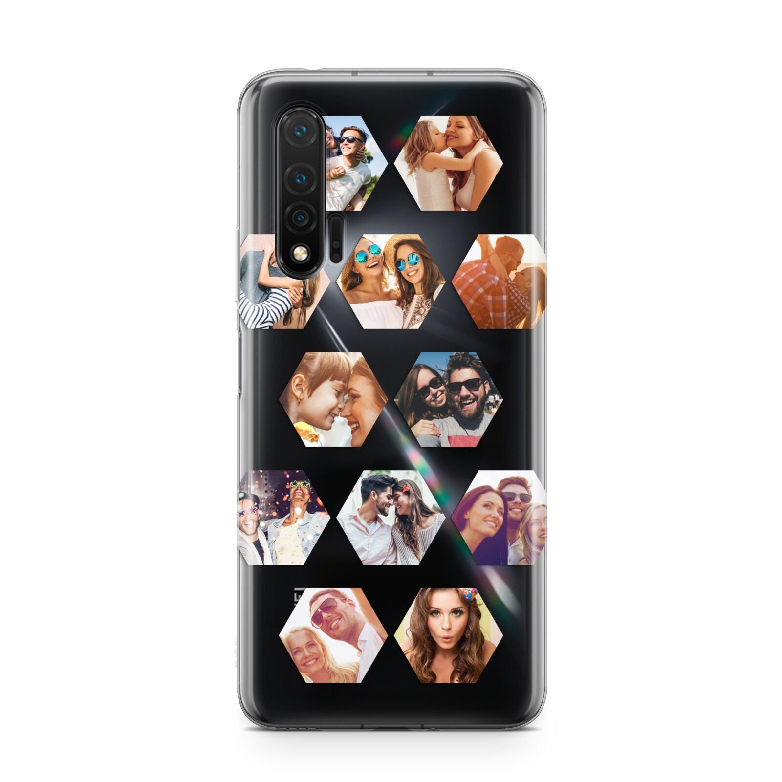 Photo Collage Hexagon Huawei Nova 6 Phone Case