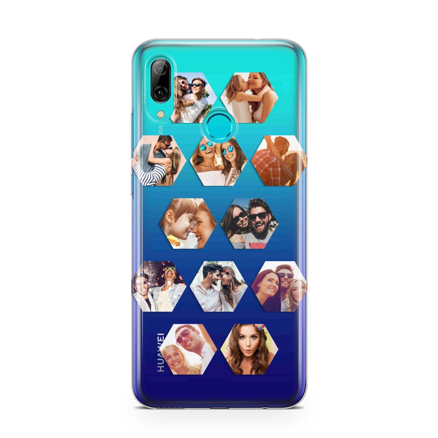 Photo Collage Hexagon Huawei P Smart 2019 Case