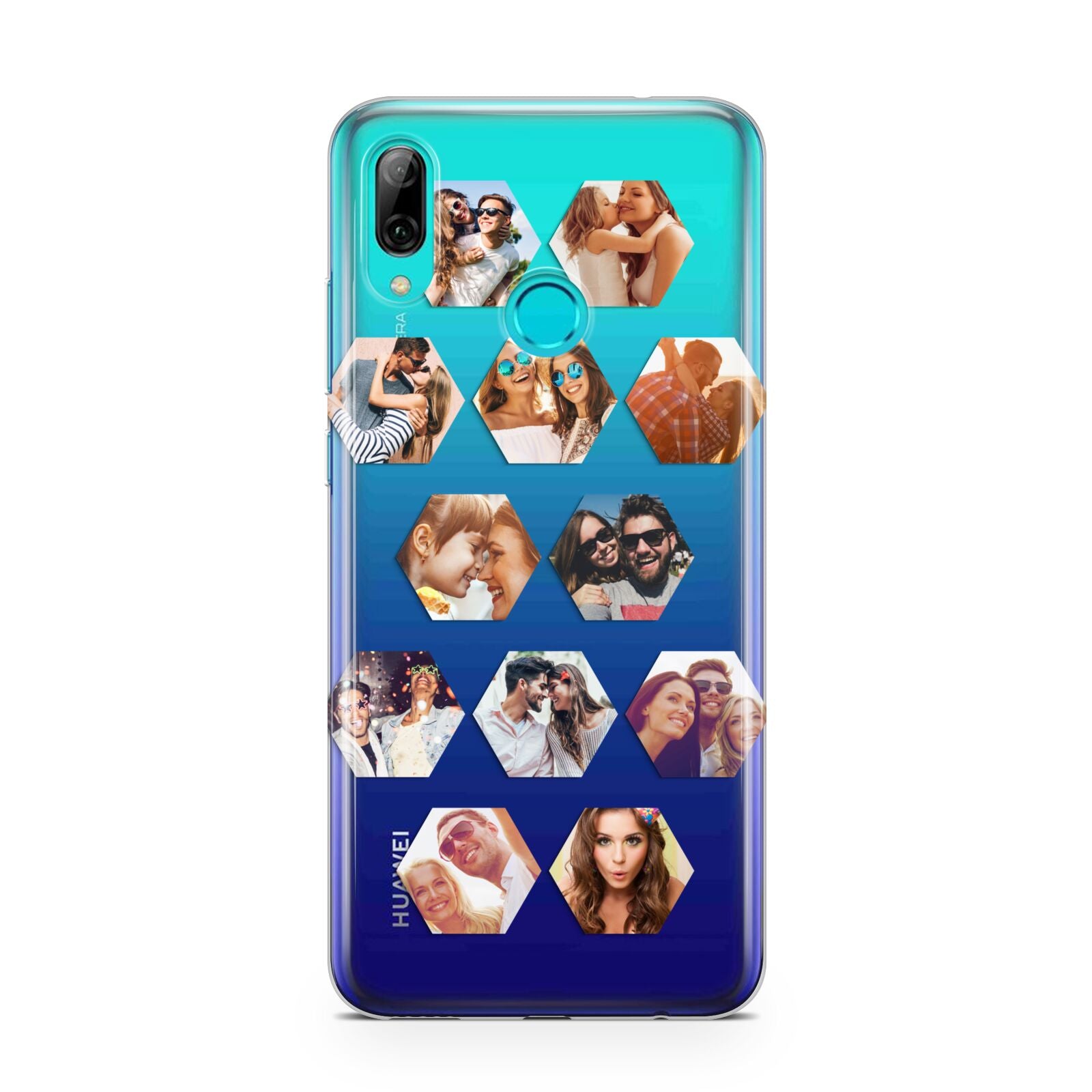 Photo Collage Hexagon Huawei P Smart 2019 Case