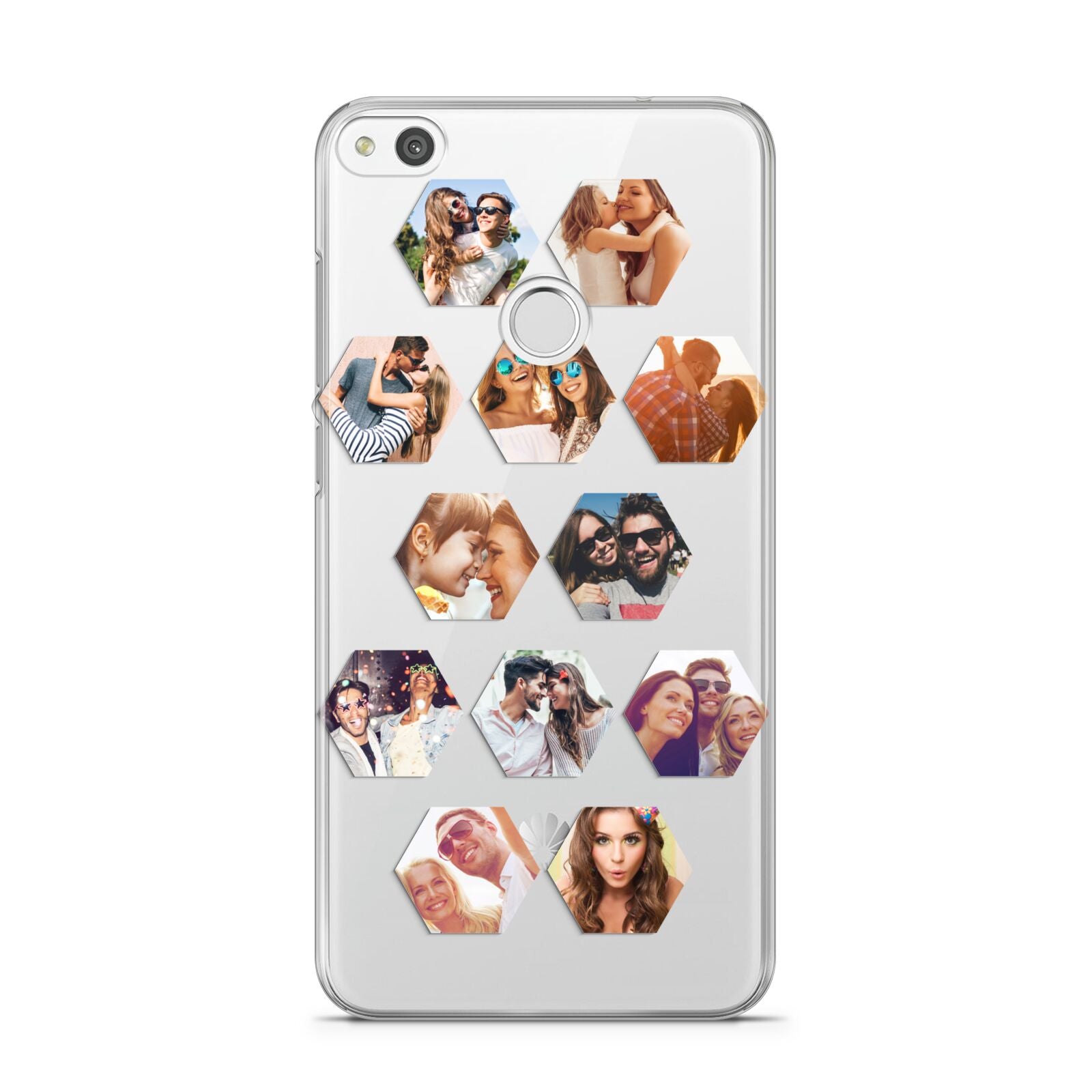 Photo Collage Hexagon Huawei P8 Lite Case