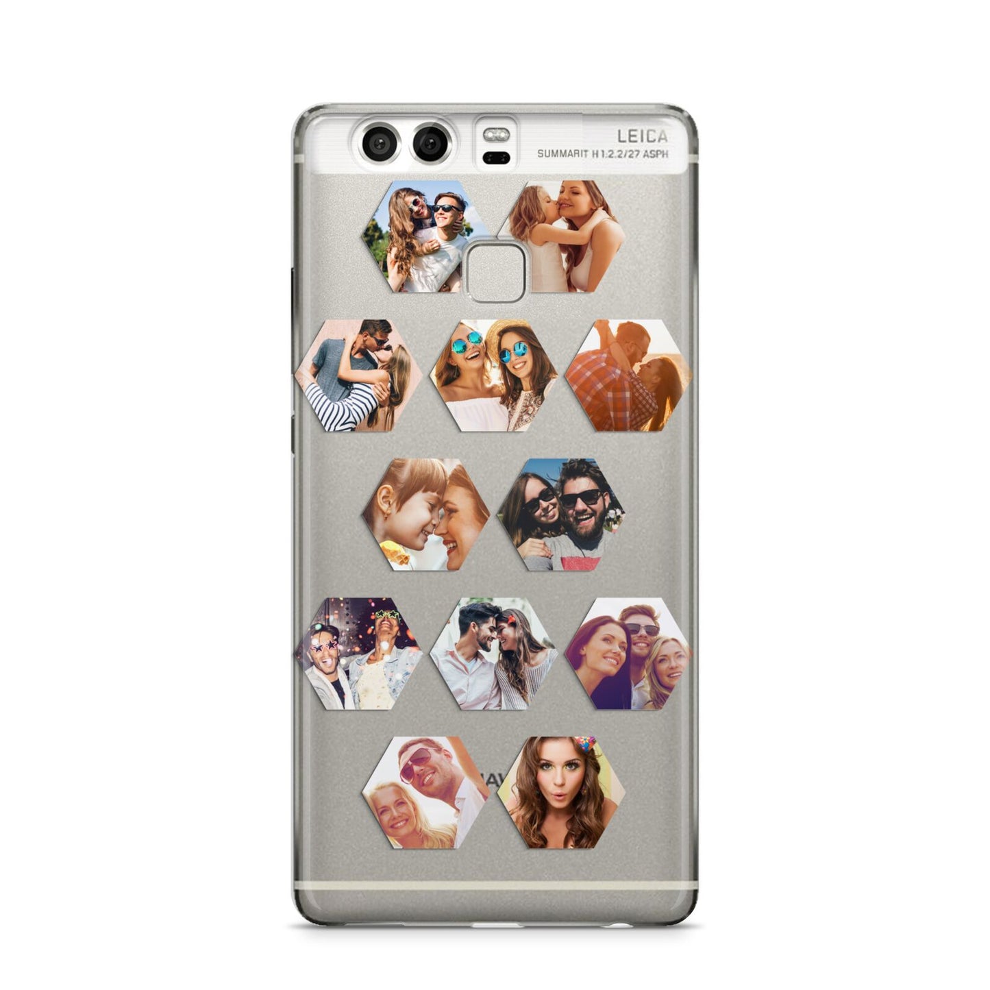 Photo Collage Hexagon Huawei P9 Case