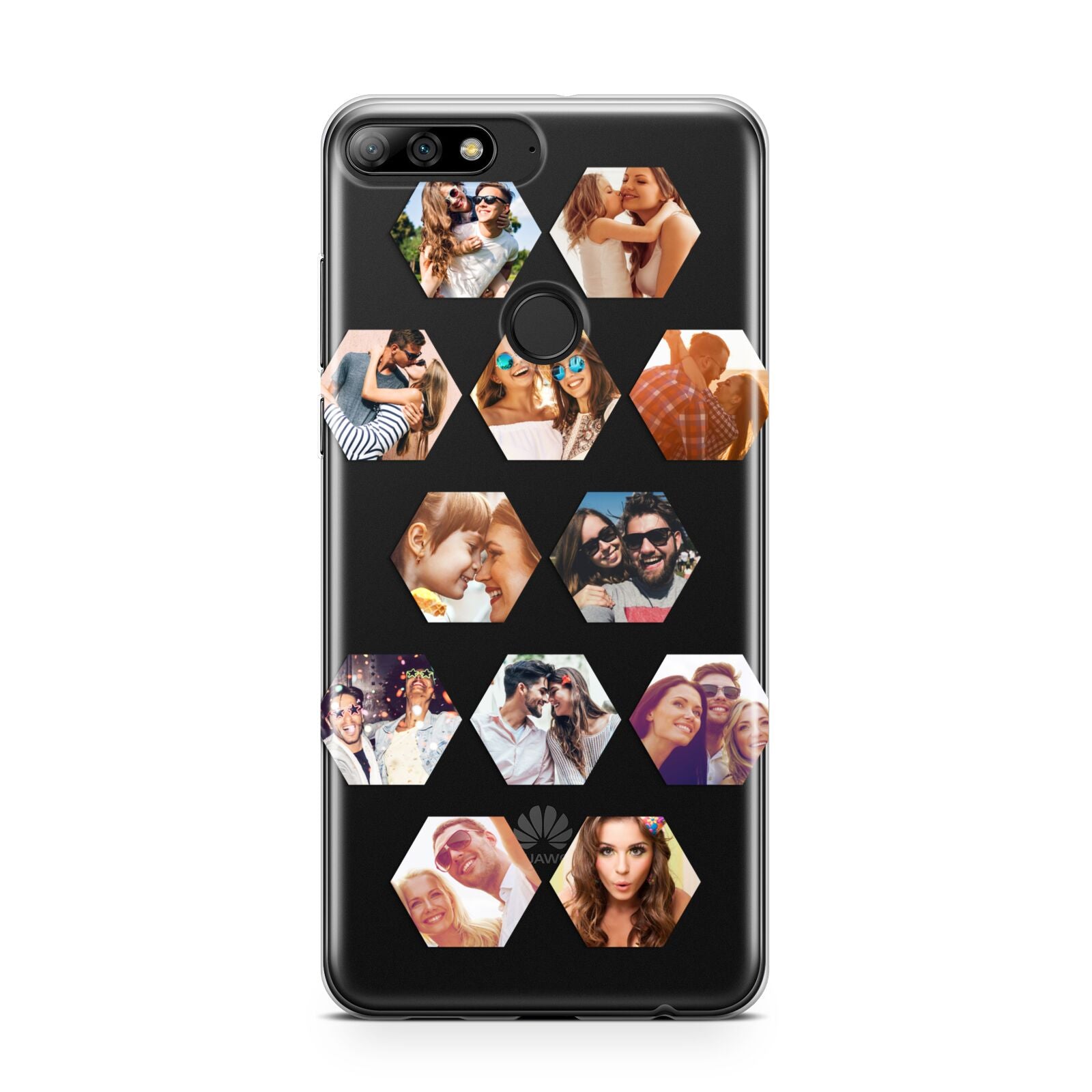 Photo Collage Hexagon Huawei Y7 2018