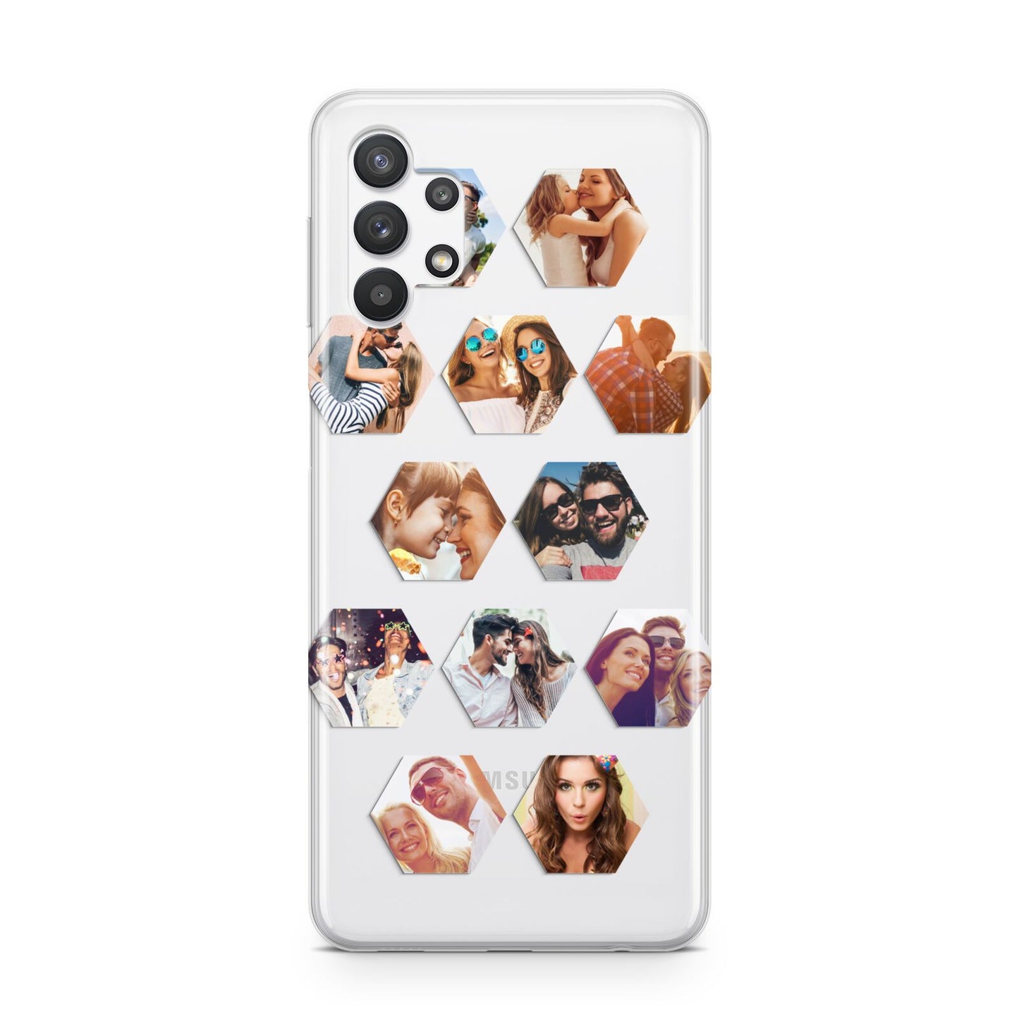 Photo Collage Hexagon Samsung A32 5G Case