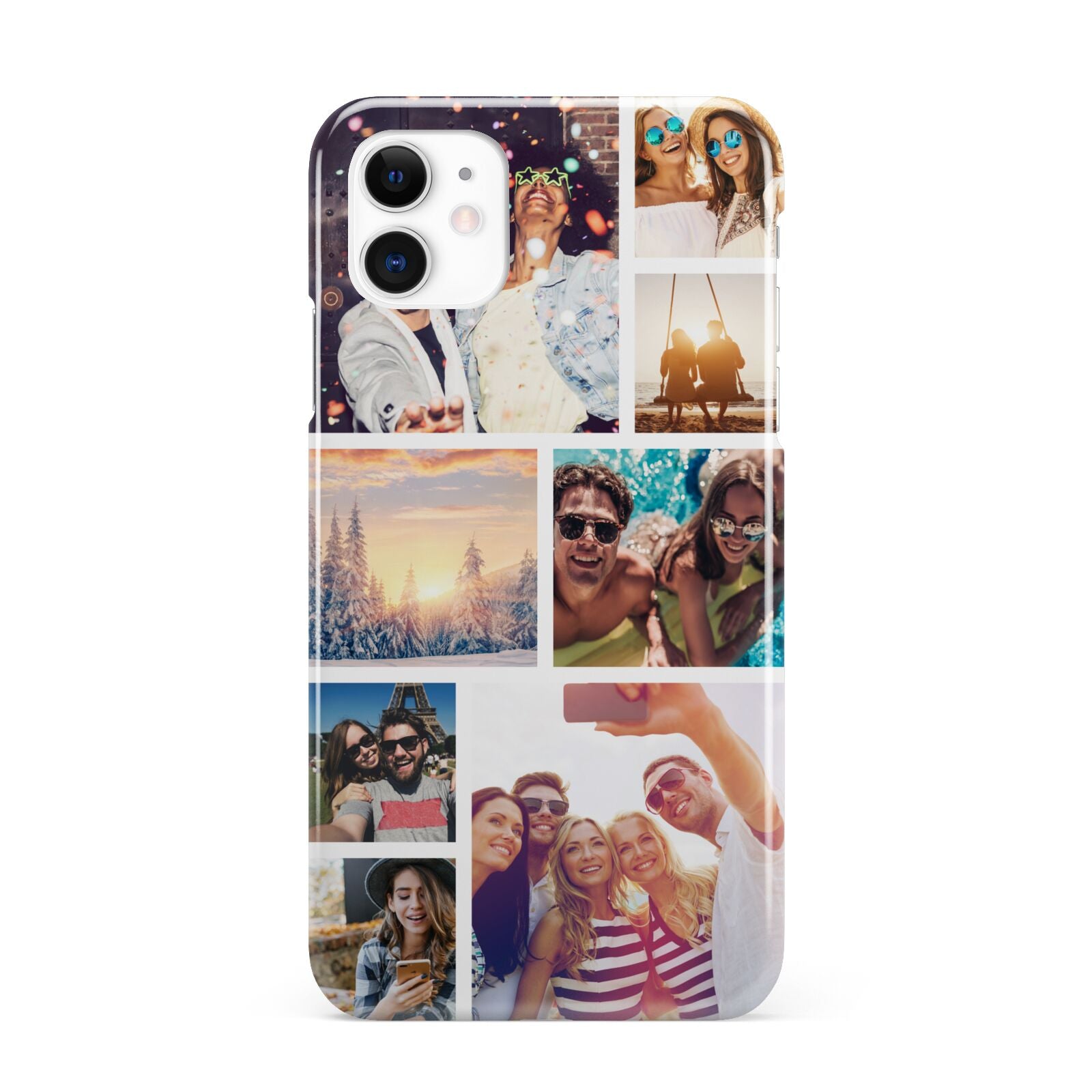 Photo Collage iPhone Case Dyefor