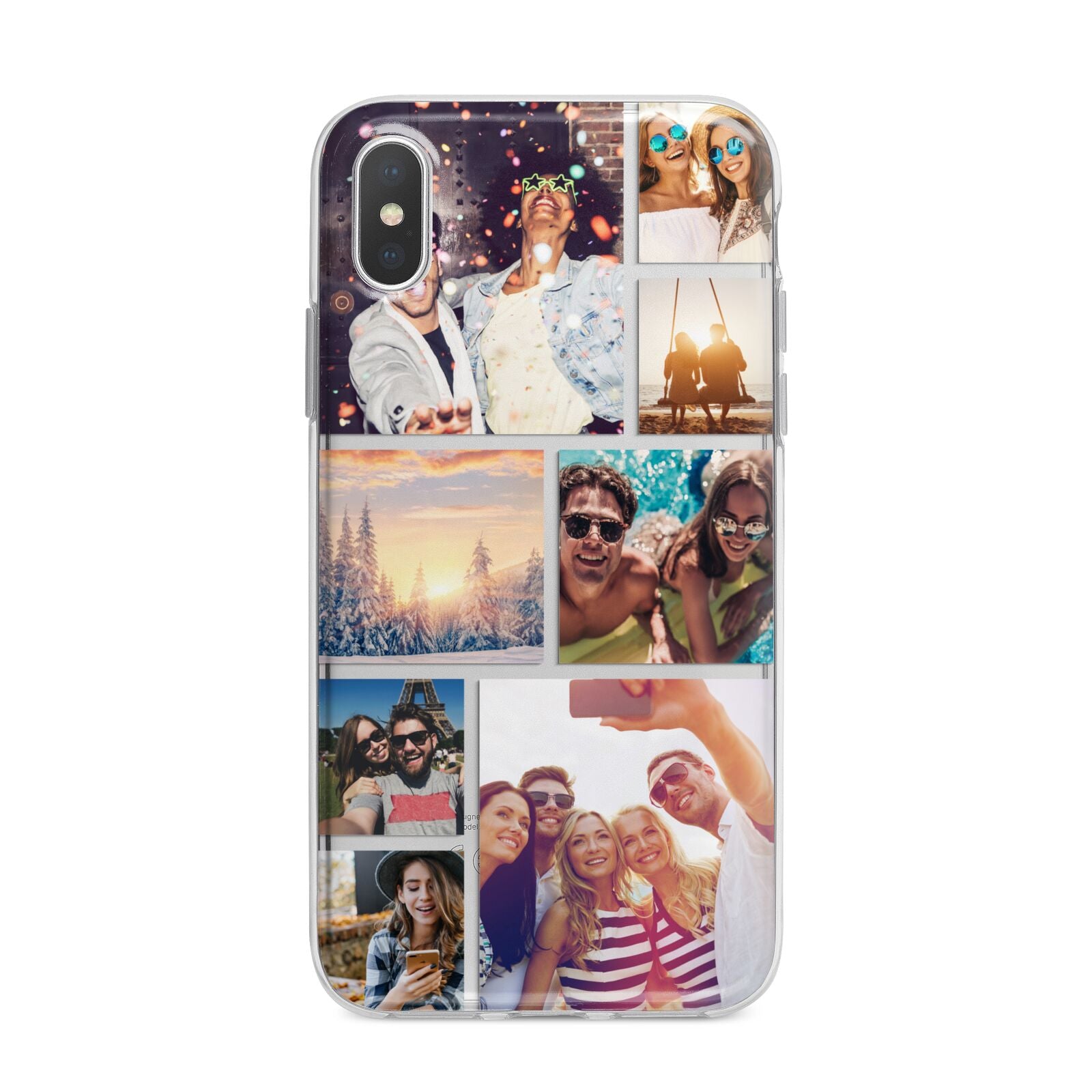 Photo Collage iPhone Case Dyefor