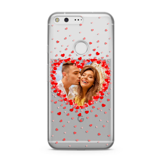 Photo Confetti Heart Google Pixel Case