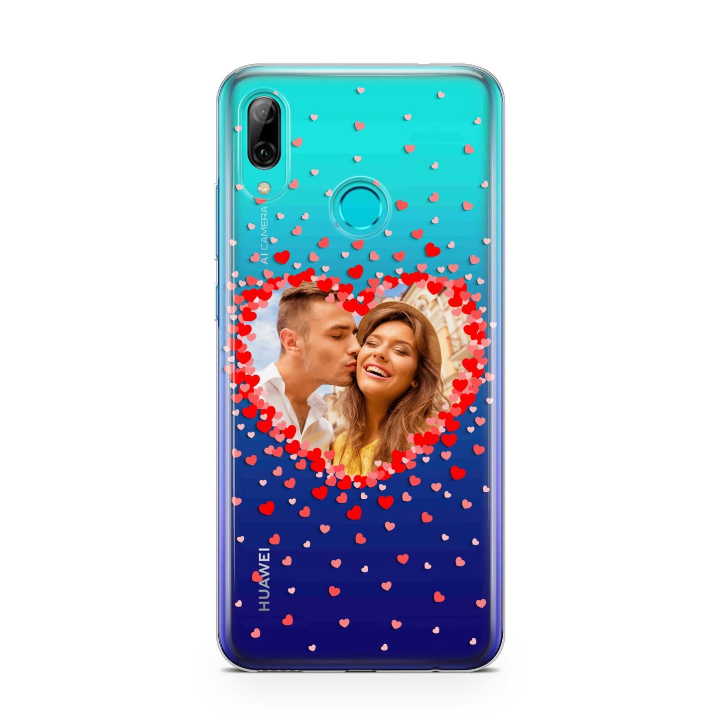 Photo Confetti Heart Huawei P Smart 2019 Case