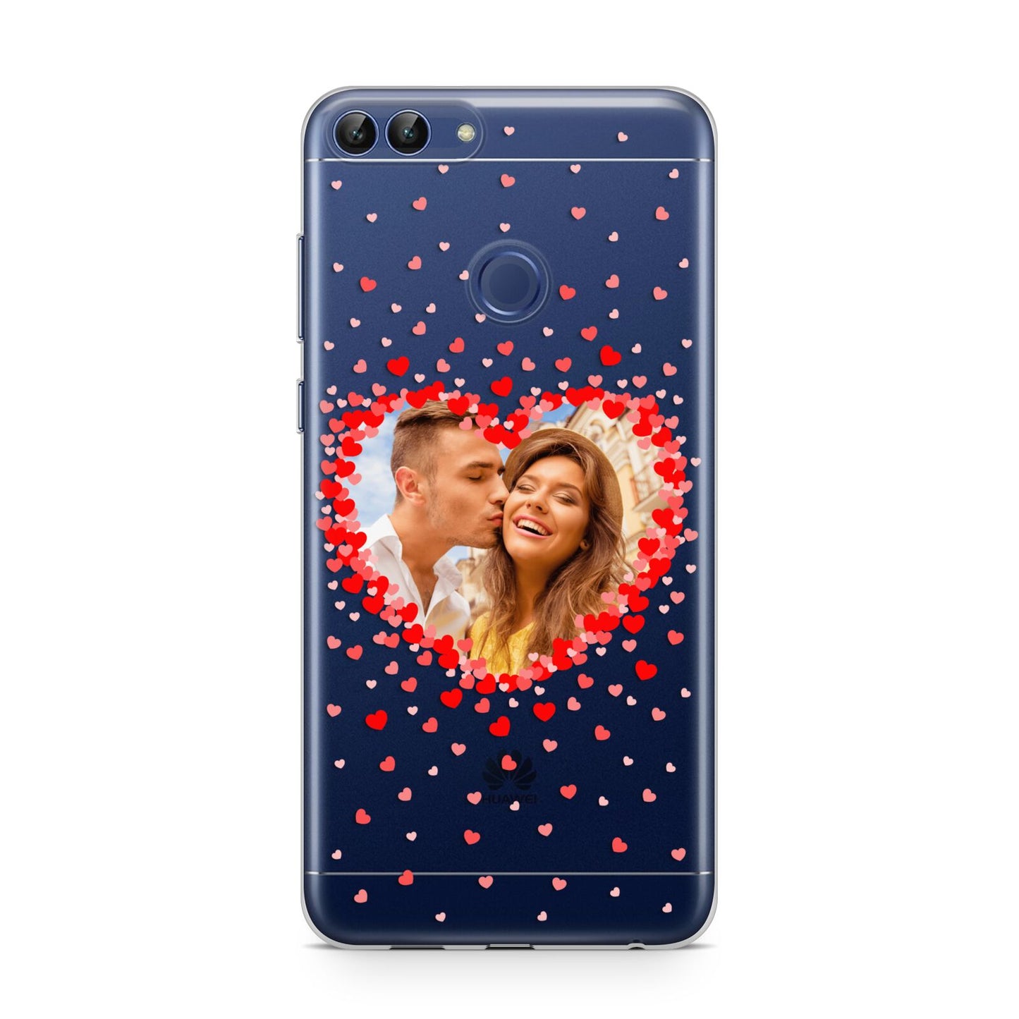 Photo Confetti Heart Huawei P Smart Case