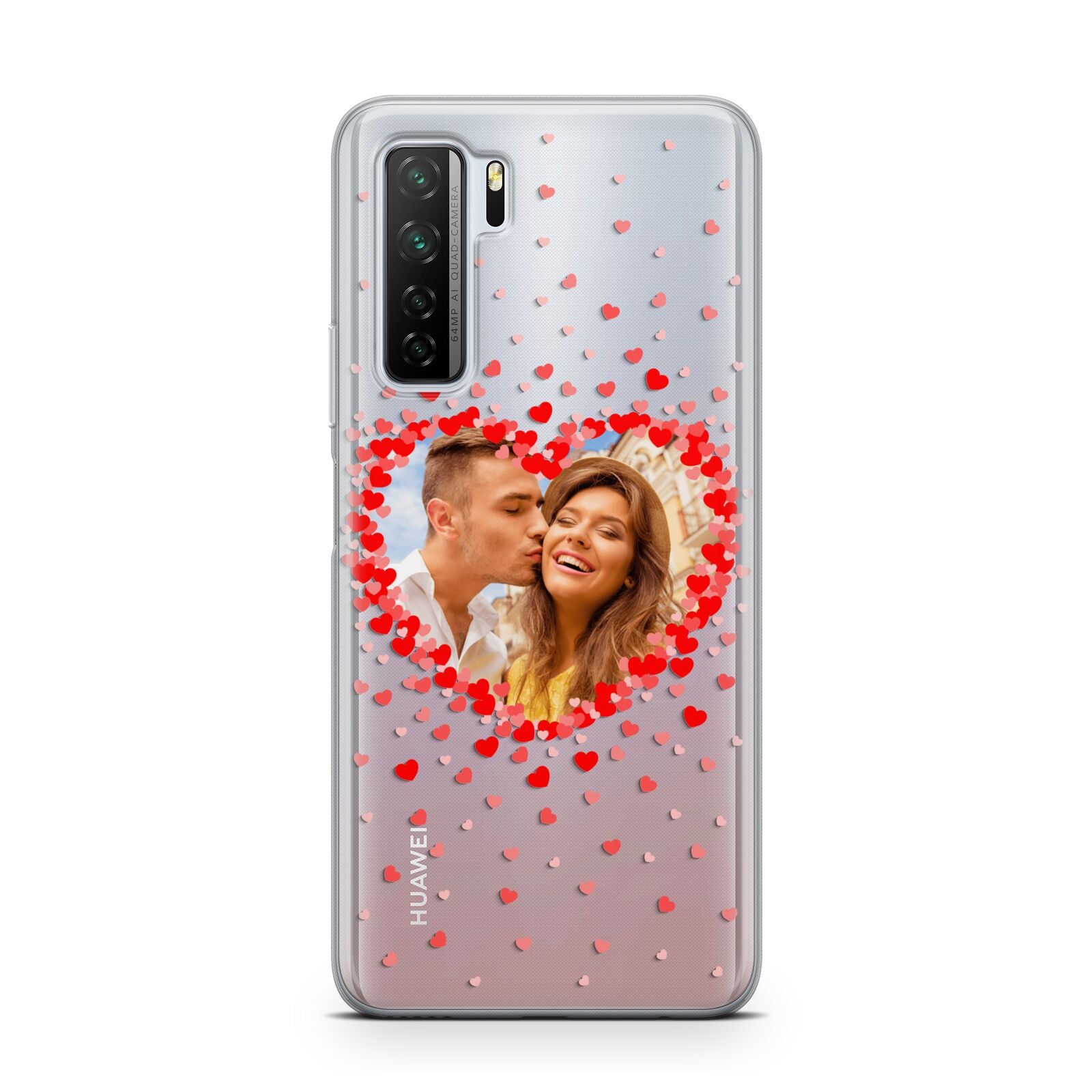 Photo Confetti Heart Huawei P40 Lite 5G Phone Case