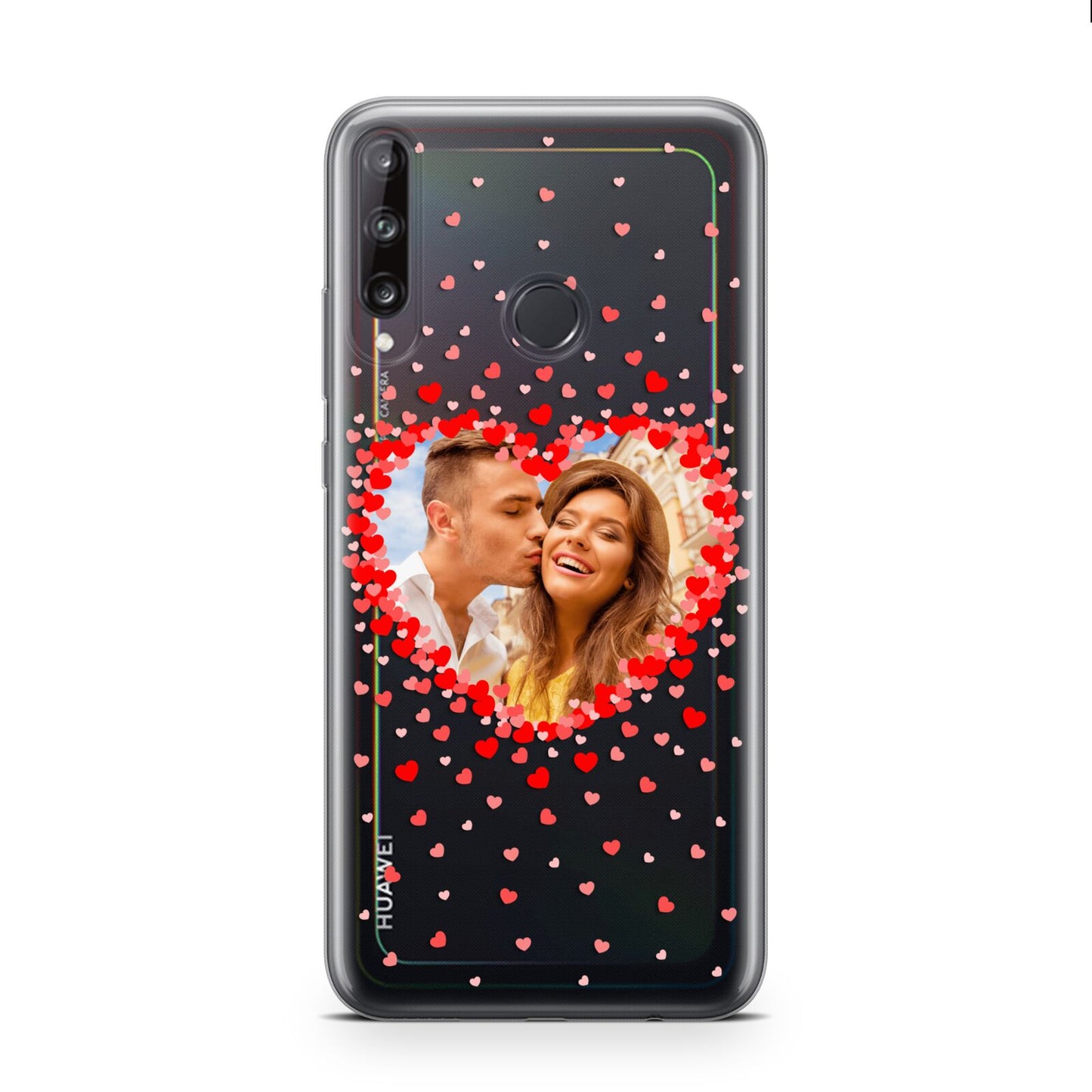 Photo Confetti Heart Huawei P40 Lite E Phone Case