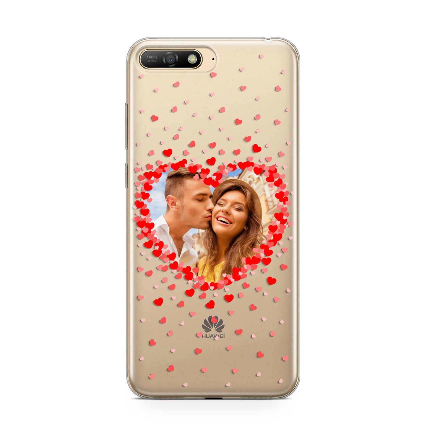 Photo Confetti Heart Huawei Y6 2018