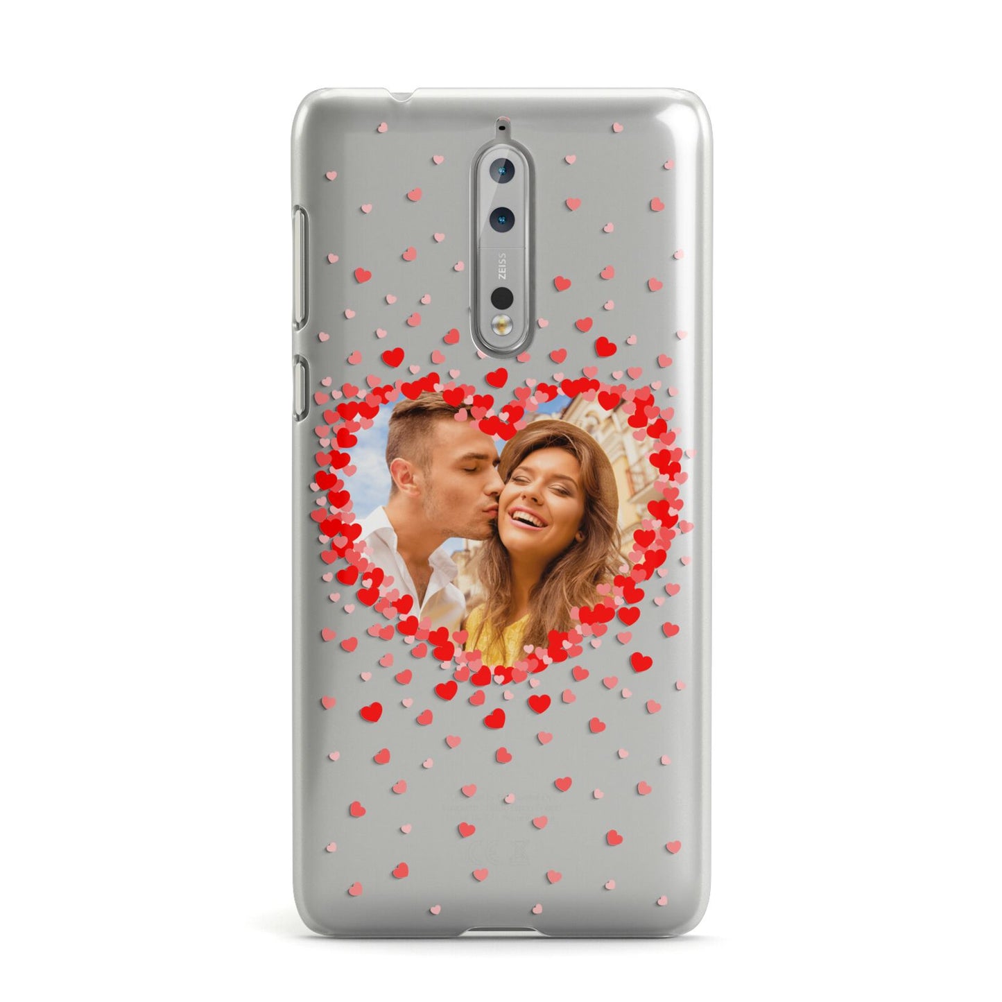 Photo Confetti Heart Nokia Case