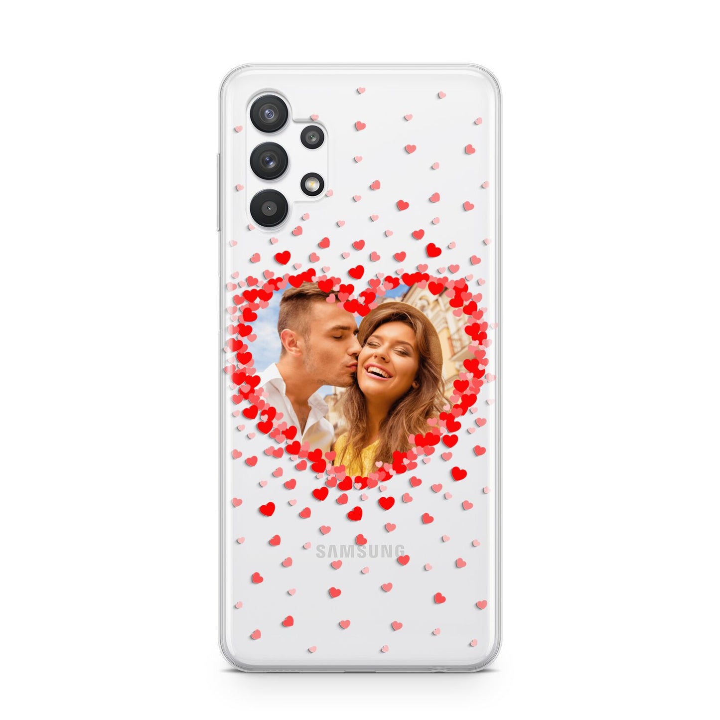 Photo Confetti Heart Samsung A32 5G Case