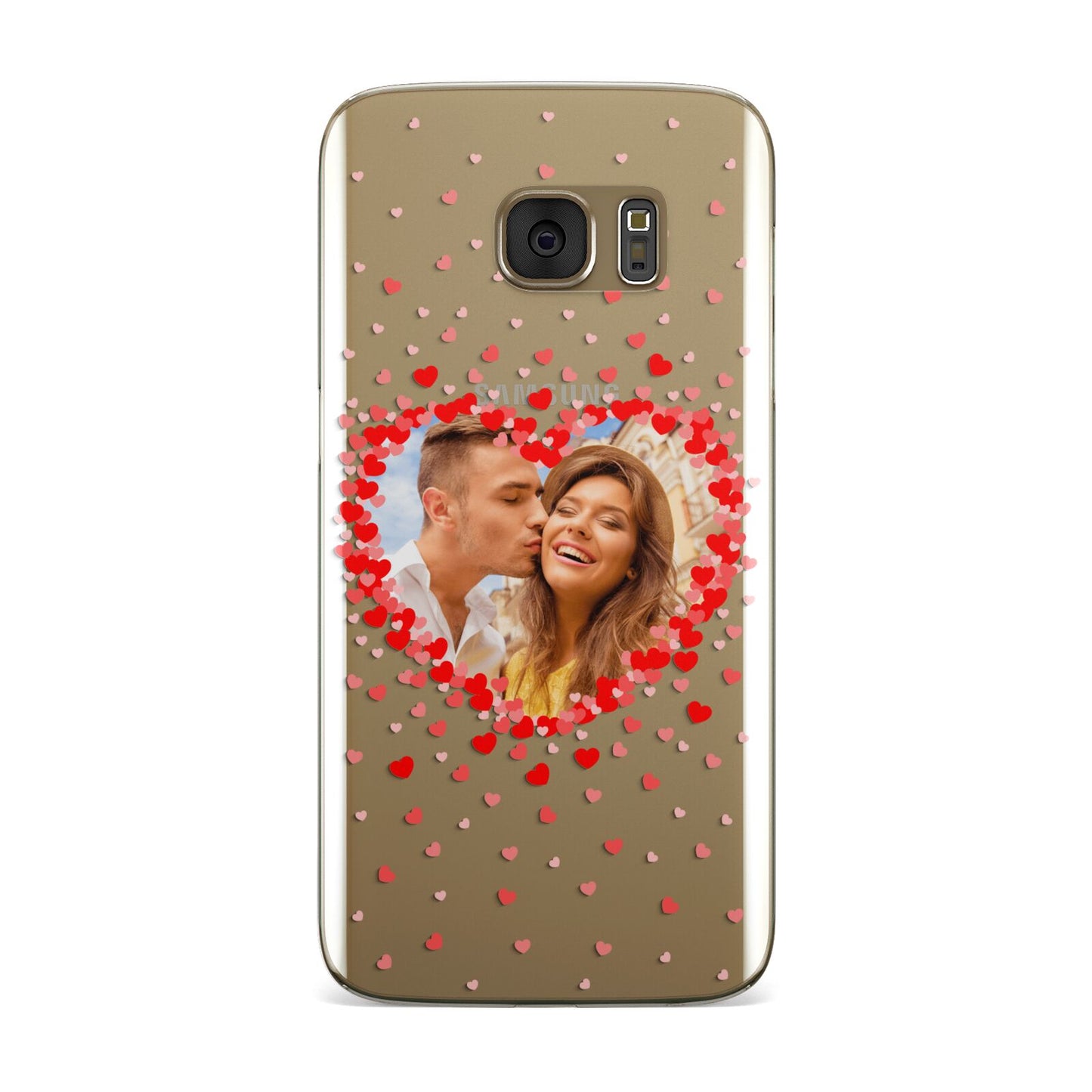 Photo Confetti Heart Samsung Galaxy Case