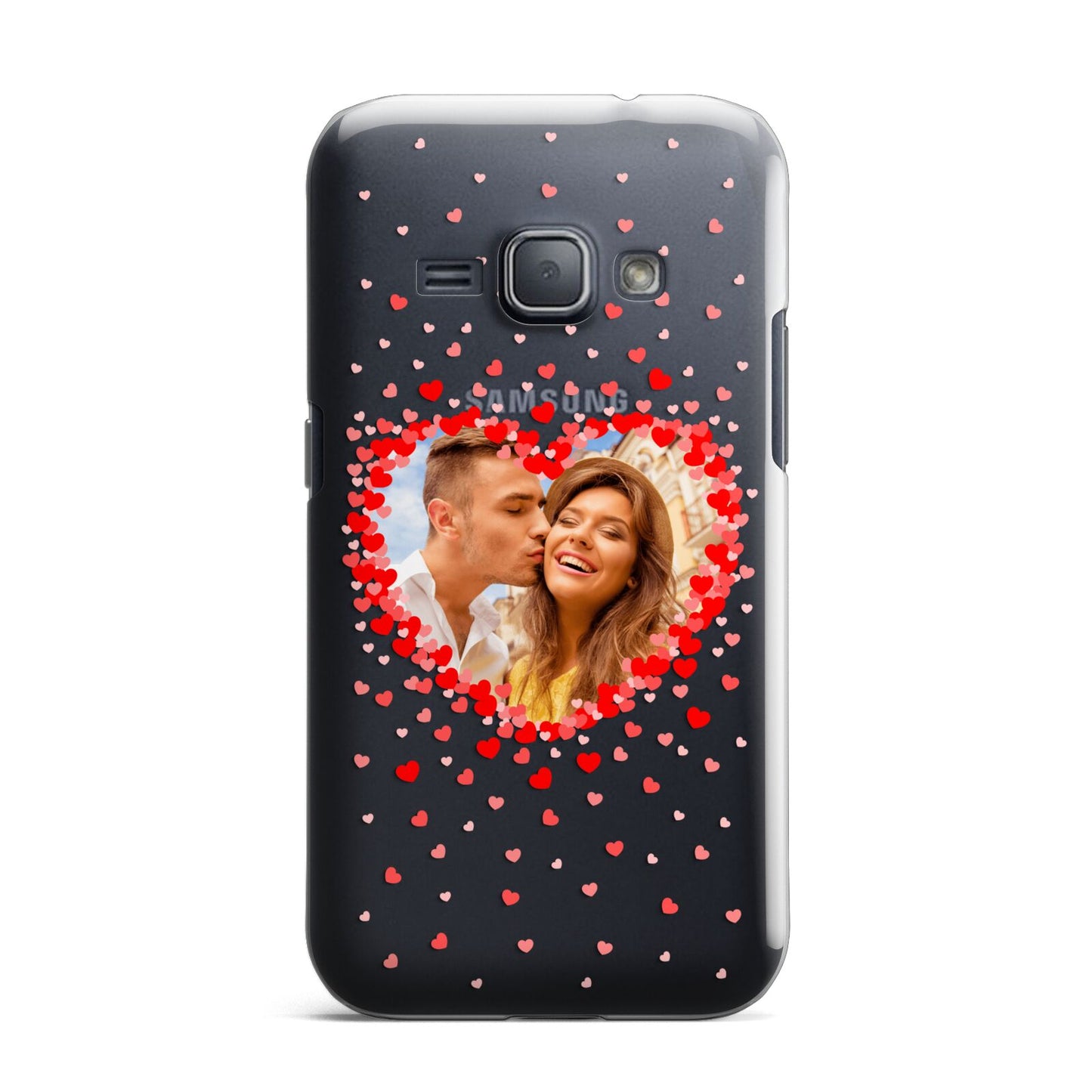 Photo Confetti Heart Samsung Galaxy J1 2016 Case