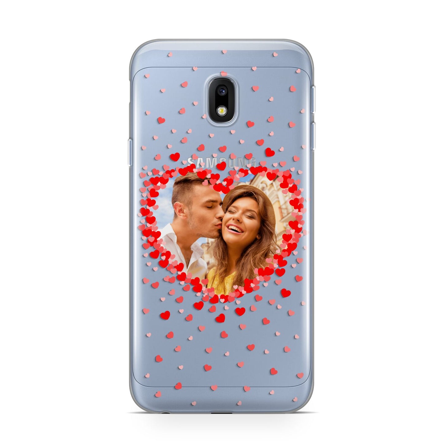 Photo Confetti Heart Samsung Galaxy J3 2017 Case