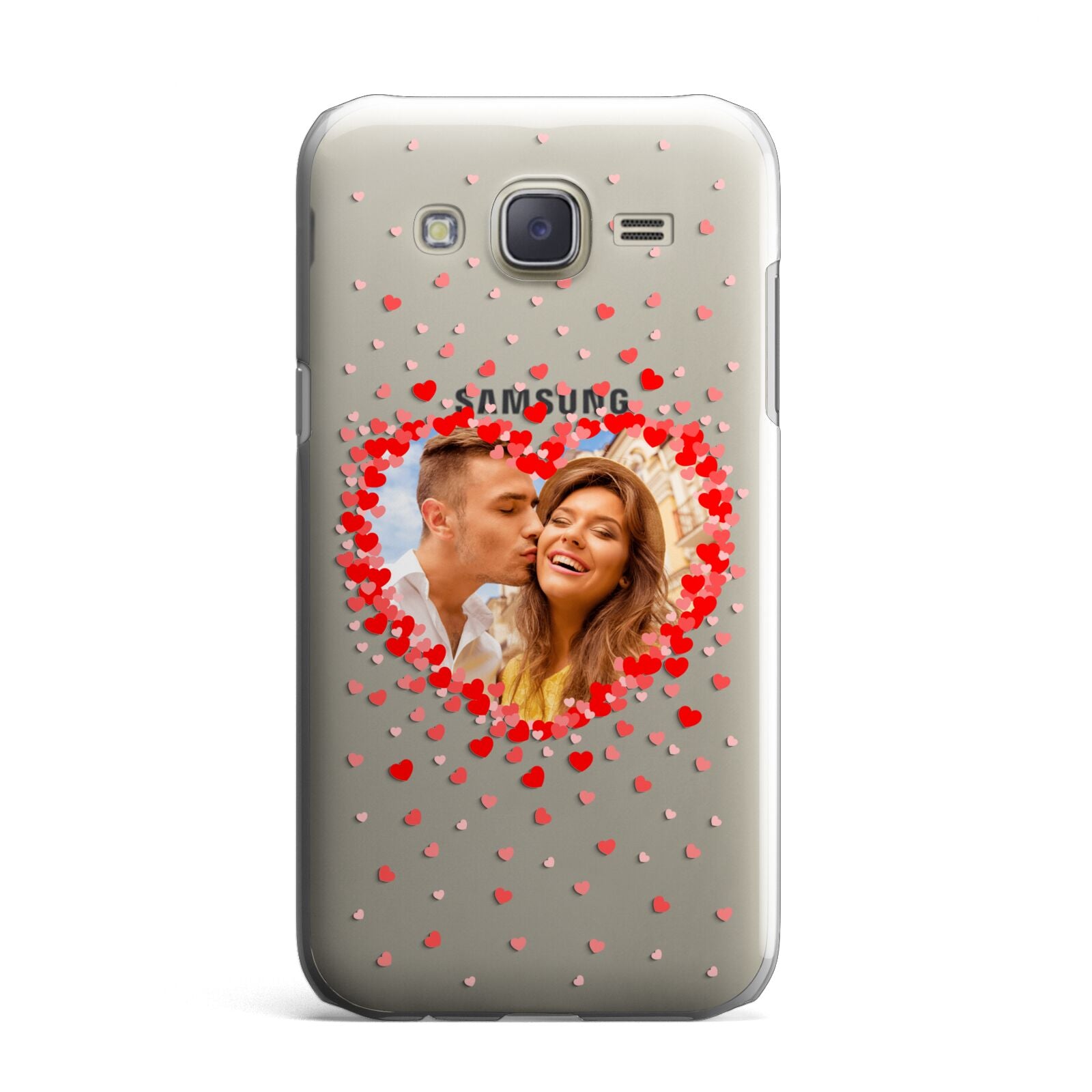 Photo Confetti Heart Samsung Galaxy J7 Case