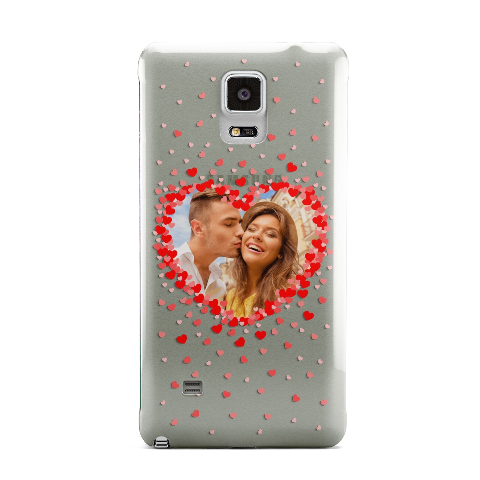 Photo Confetti Heart Samsung Galaxy Note 4 Case