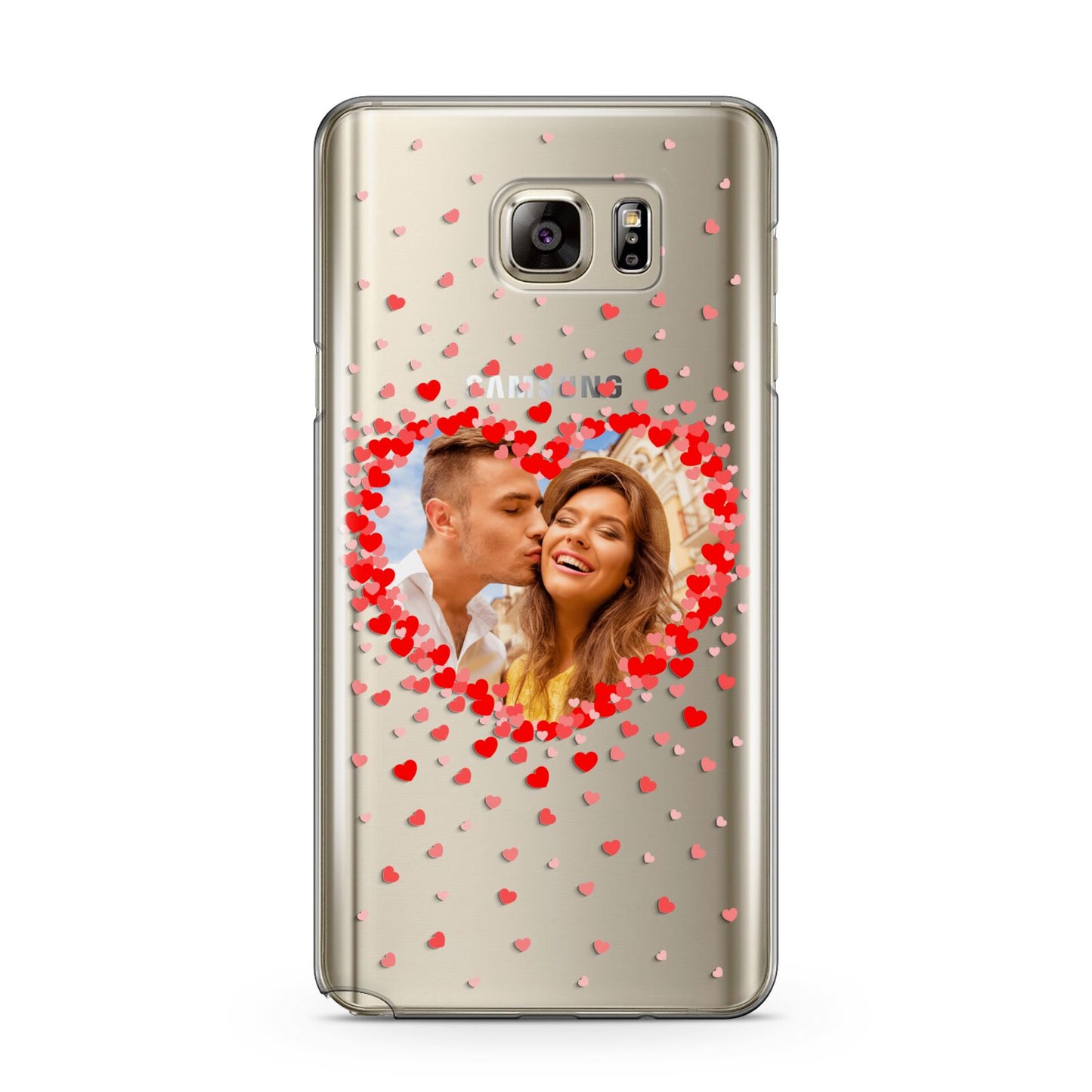 Photo Confetti Heart Samsung Galaxy Note 5 Case