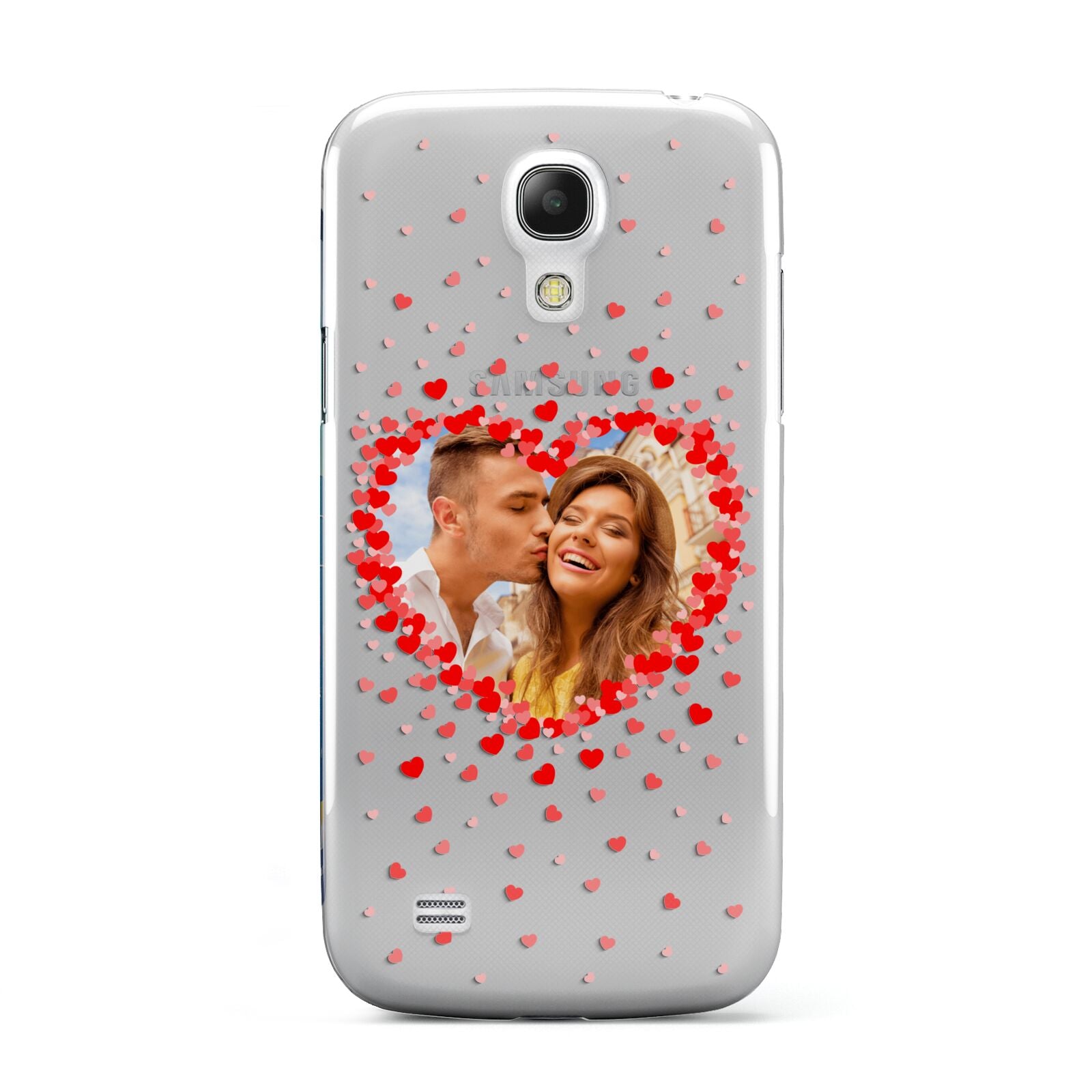 Photo Confetti Heart Samsung Galaxy S4 Mini Case