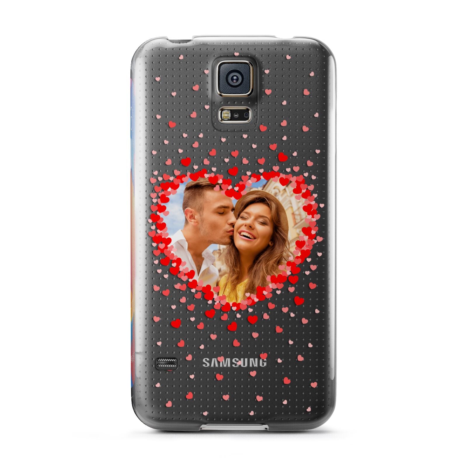 Photo Confetti Heart Samsung Galaxy S5 Case