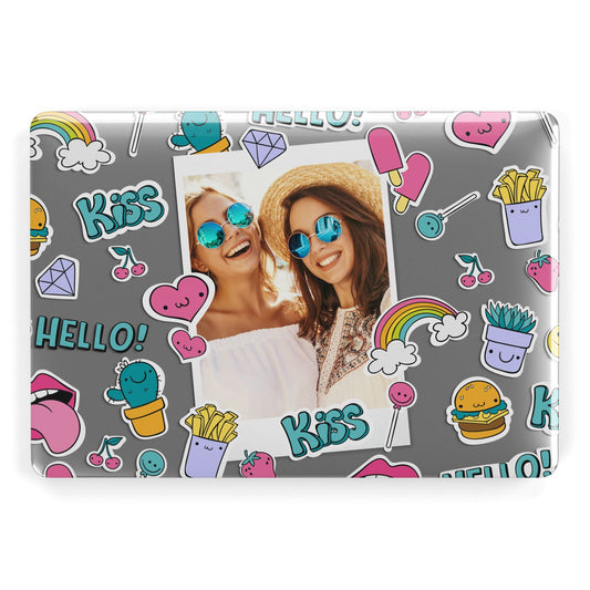 Photo Cute Stickers Apple MacBook Case