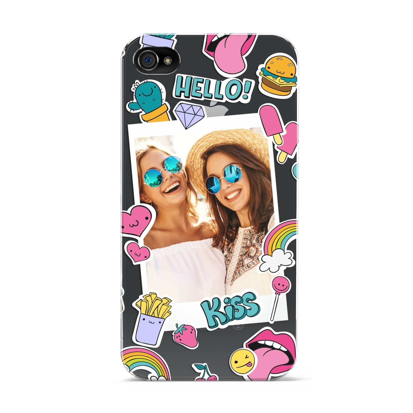 Photo Cute Stickers Apple iPhone 4s Case