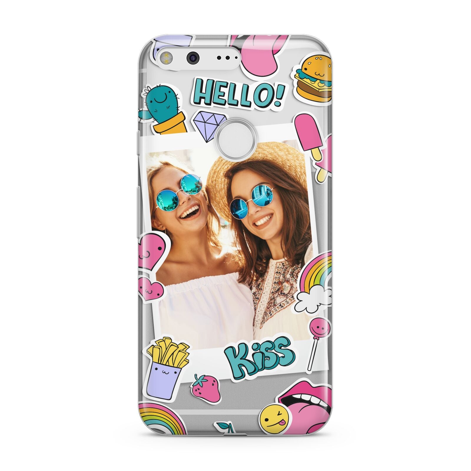 Photo Cute Stickers Google Pixel Case