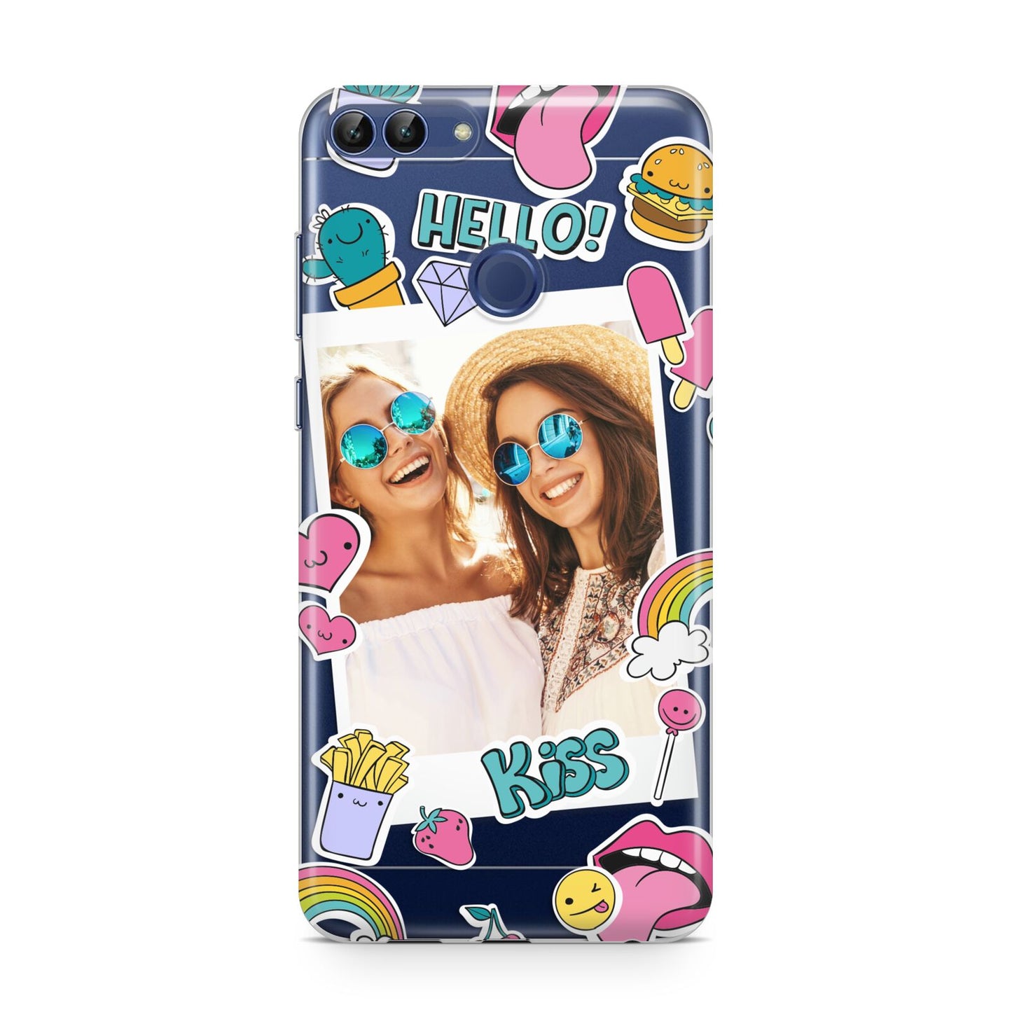 Photo Cute Stickers Huawei P Smart Case