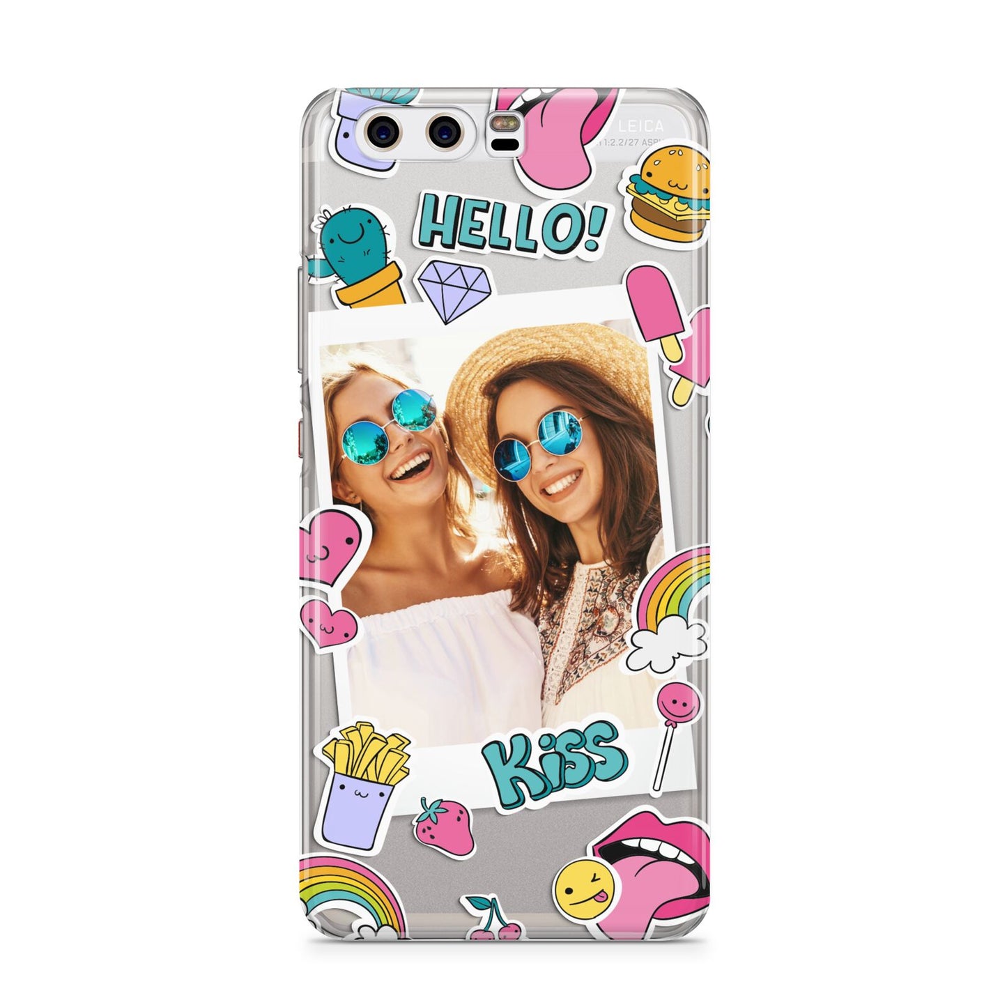 Photo Cute Stickers Huawei P10 Phone Case