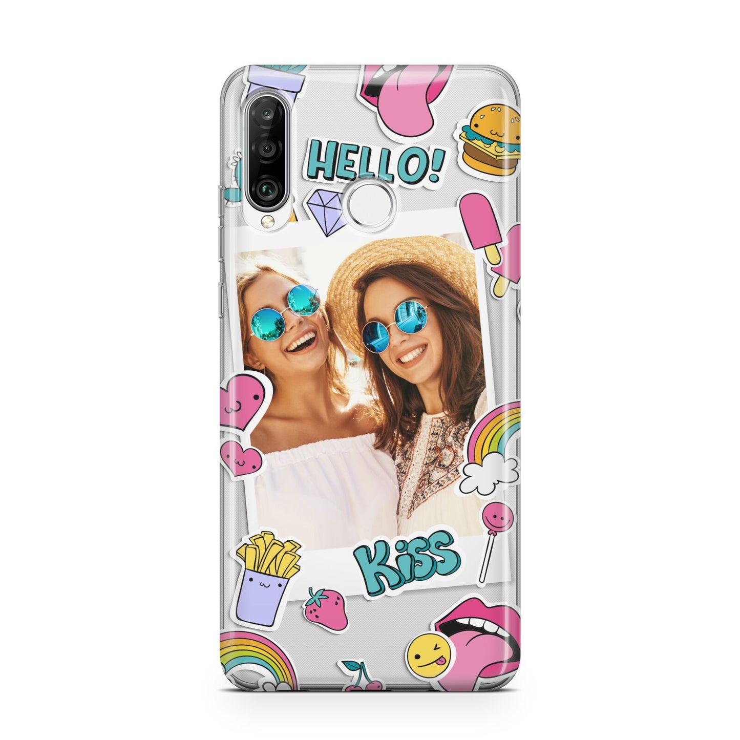 Photo Cute Stickers Huawei P30 Lite Phone Case