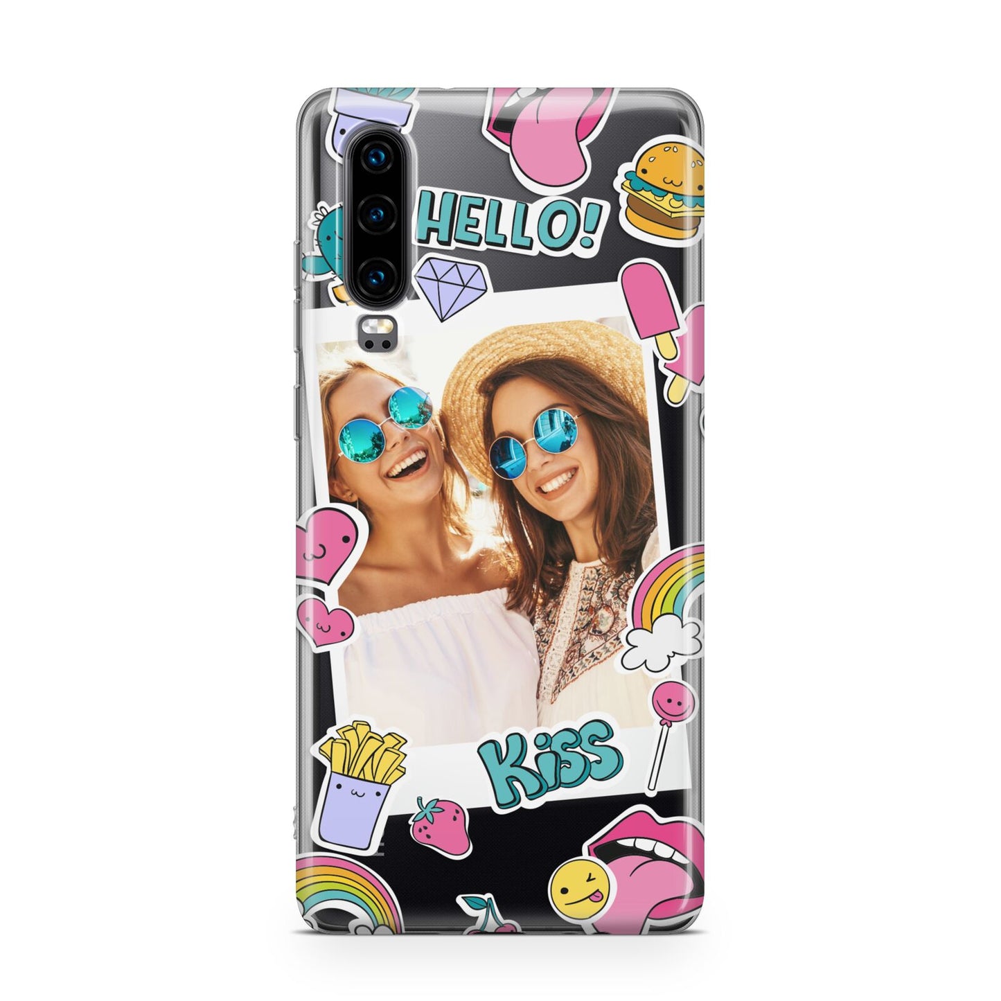 Photo Cute Stickers Huawei P30 Phone Case