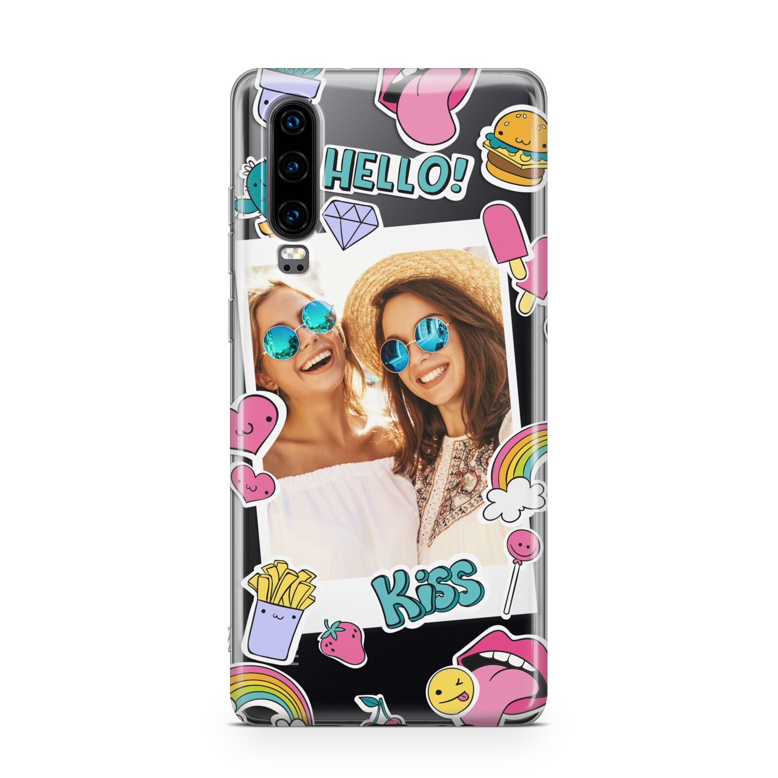 Photo Cute Stickers Huawei P30 Phone Case