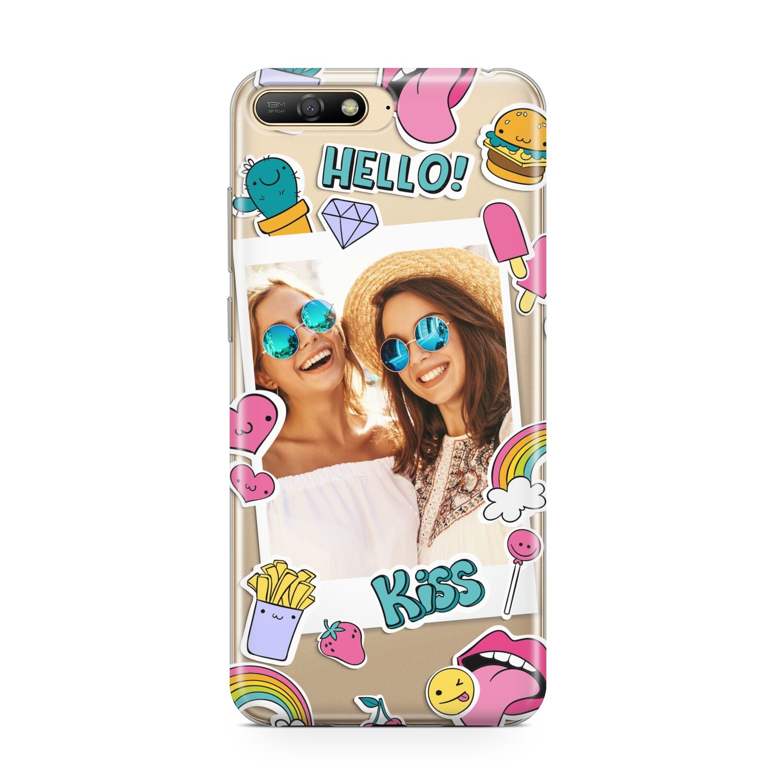 Photo Cute Stickers Huawei Y6 2018