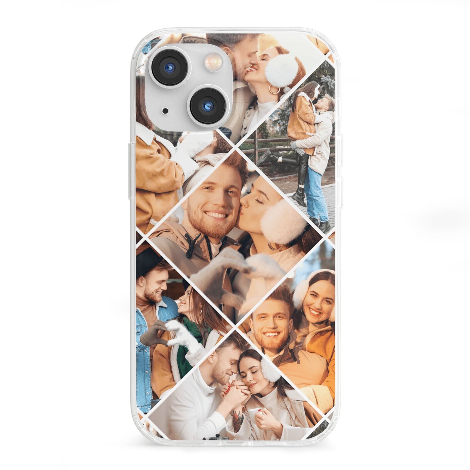 Photo Diamond iPhone 13 Mini Clear Bumper Case