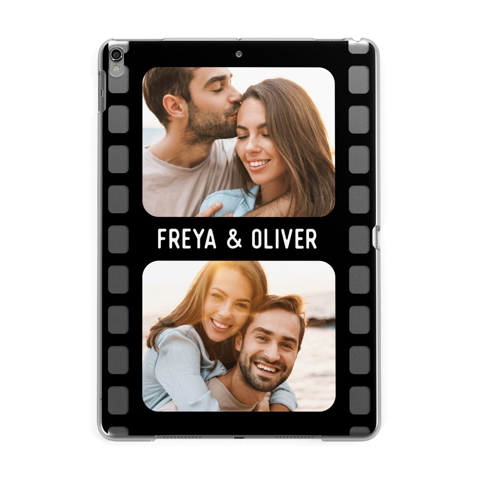 Photo Film Personalised Apple iPad Grey Case