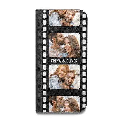 Photo Film Personalised Vegan Leather Flip Samsung Case