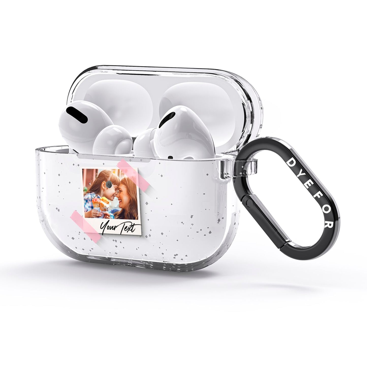 Photo Frame AirPods Glitter Case 3rd Gen Side Image