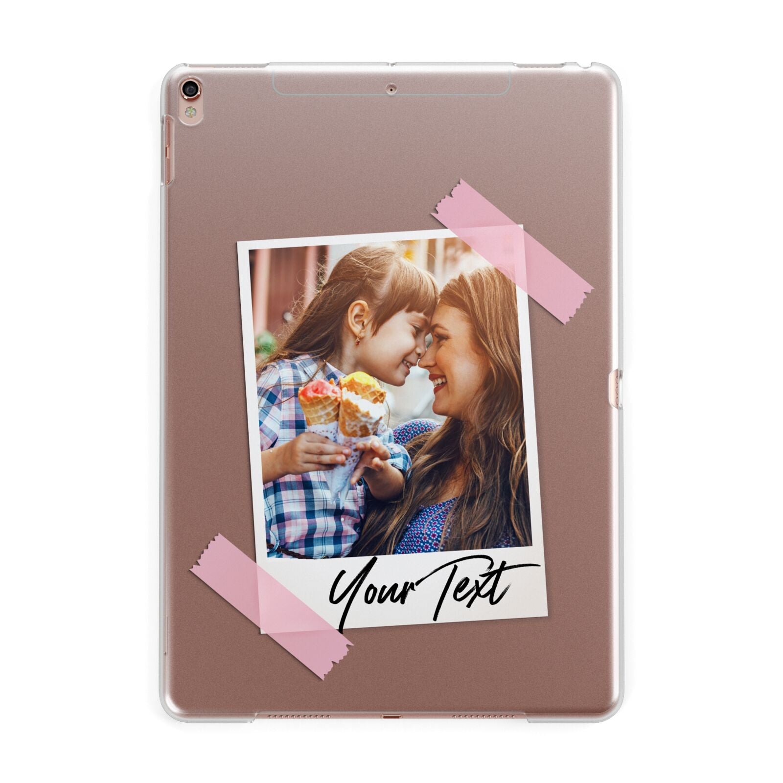 Photo Frame Apple iPad Rose Gold Case