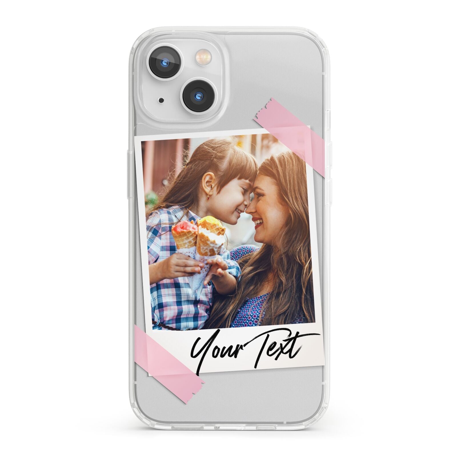 Photo Frame iPhone 13 Clear Bumper Case