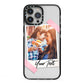 Photo Frame iPhone 13 Pro Max Black Impact Case on Silver phone