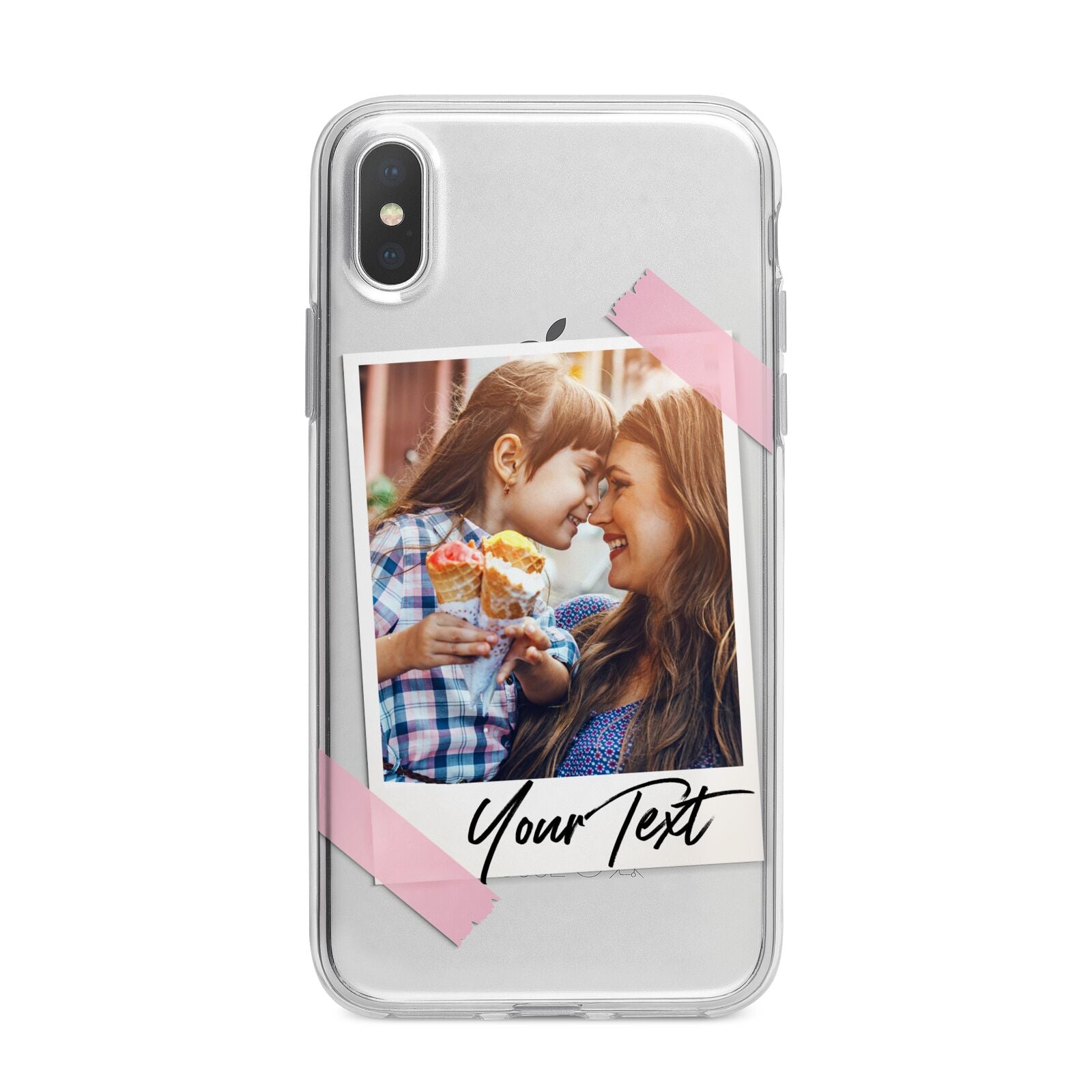 Photo Frame iPhone X Bumper Case on Silver iPhone Alternative Image 1