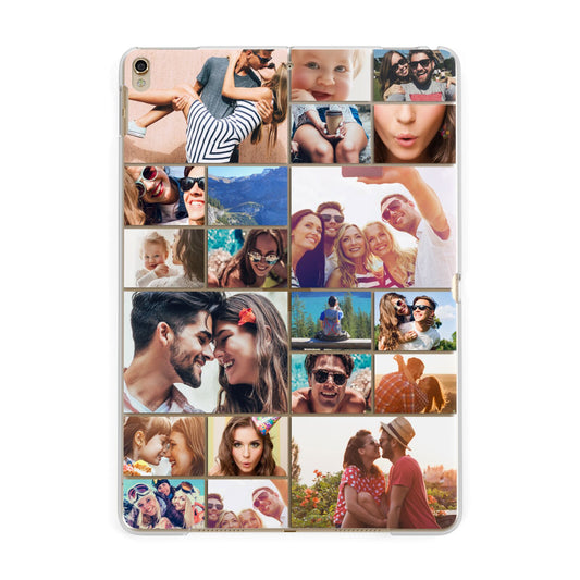 Photo Grid Apple iPad Gold Case