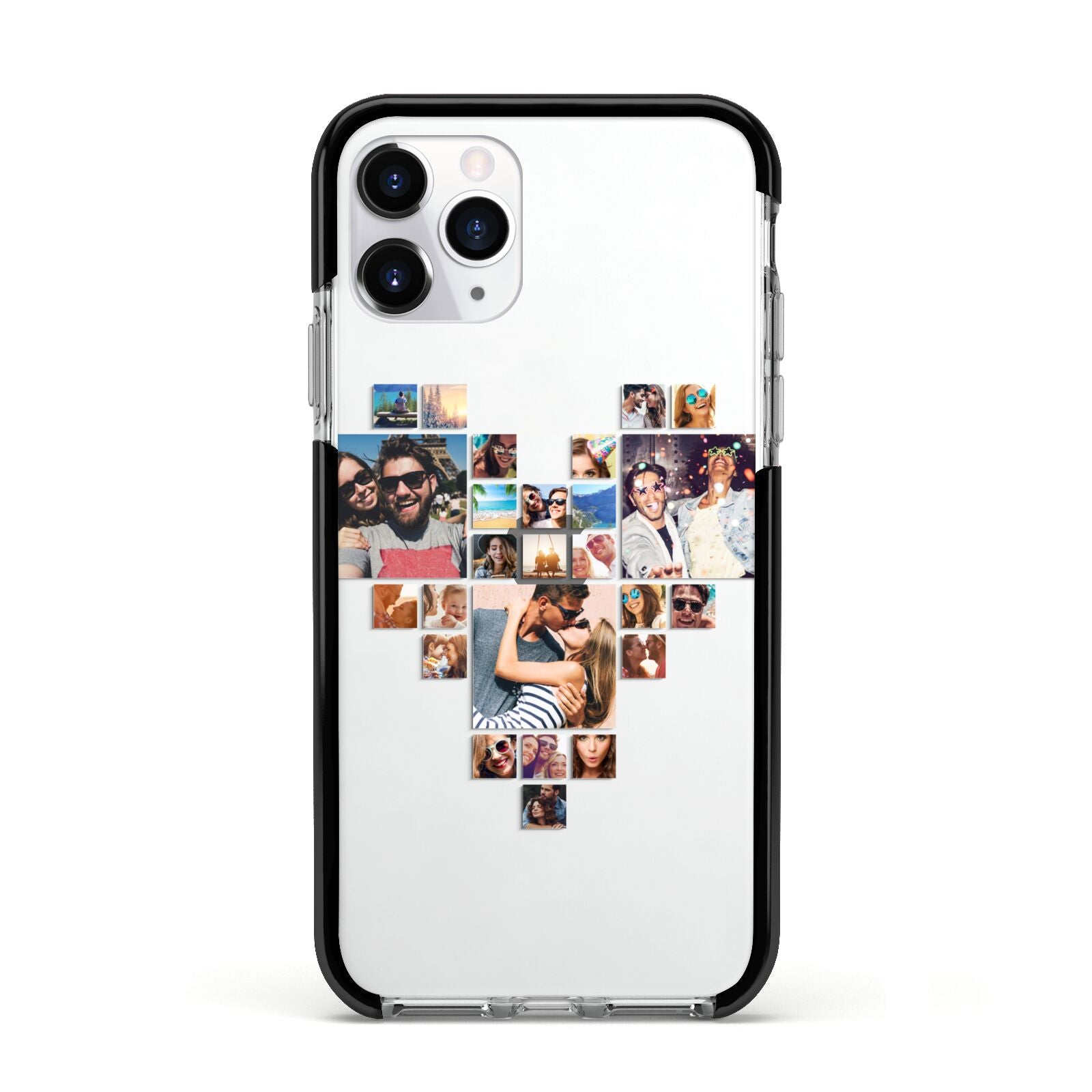 Photo Heart Collage iPhone Case Dyefor